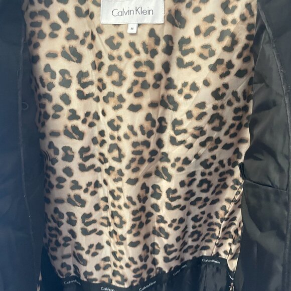 Calvin Klein Women’s Brown Duck Down Hooded Winter Coat – Heavyweight, Size M - Picture 4 of 9